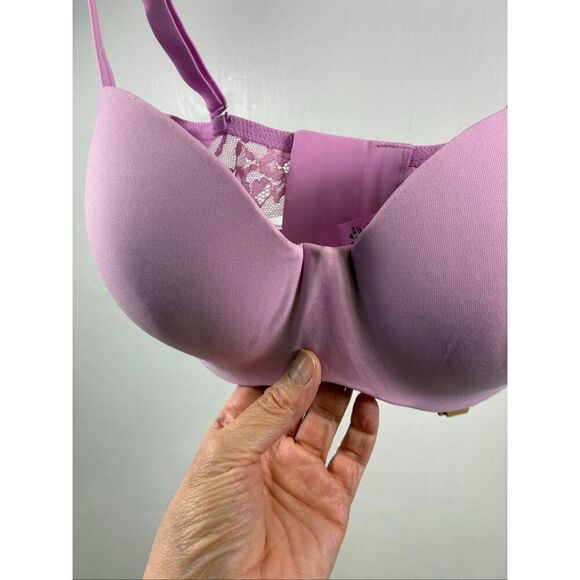 SKIMS NWT Lightly Lined Balconette Bra in Petal Size 32DDD - Picture 2 of 10